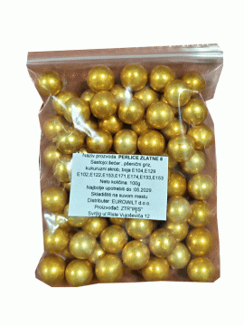 100g Perlice -8- zlato