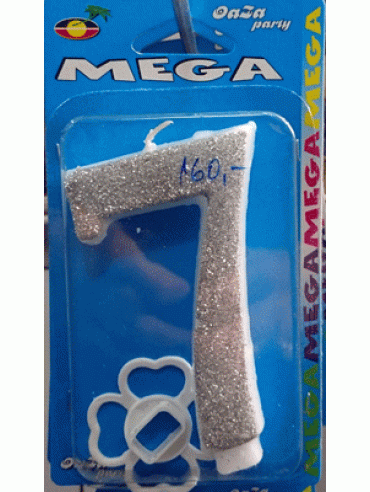 Svećica mega srebro 7