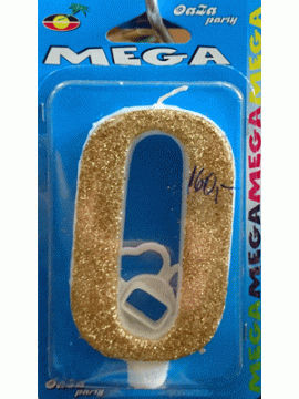 Svećica mega zlato 0