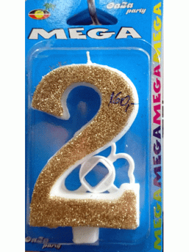 Svećica mega zlato 2