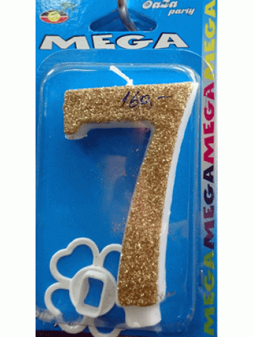 Svećica mega zlato 7