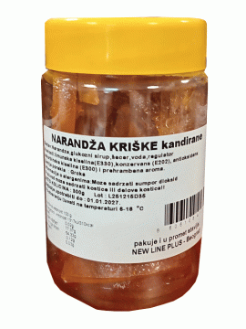 Kandirana narandža kriške